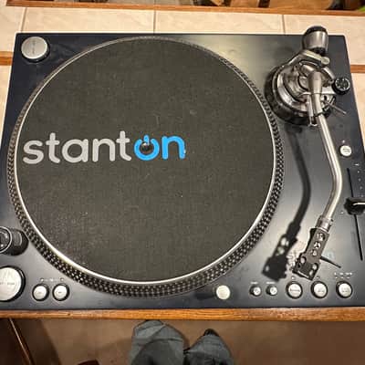 Stanton ST.150 M2 DJ Turntable 2010s - Black image 1