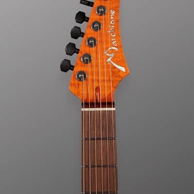 Marchione Carve-Top Solid Body - 2023 - Cherry Burst. NEW. (Authorized Dealer) image 16