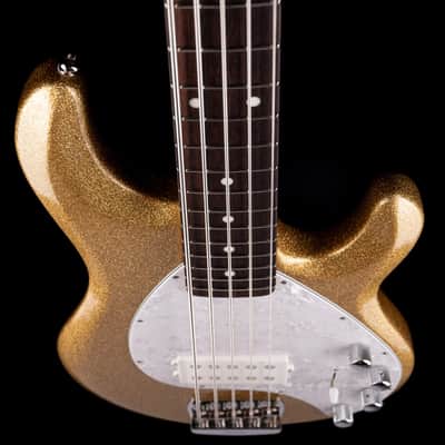 Ernie Ball Music Man StingRay Special 5 H Bass Genius Gold with Mono Case image 6