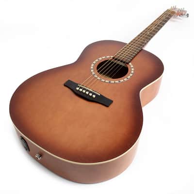 Art & Lutherie Folk Cedar Antique Burst QI Acoustic Electric | Reverb