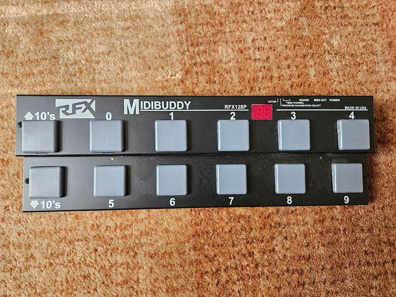 RFX MP128P Midibuddy Midi image 1