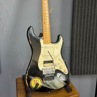 2010 Rock N Roll Relics "Floyd Blackie" (S-Style) | Heavy Relic | Nunley Custom Pickups | Rare 7.25” Radius | w/ OHSC & Tags image 3