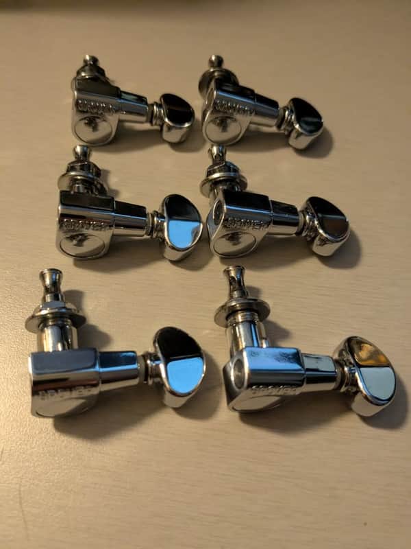 Grover 205C6 Mini Rotomatic 6-in-Line Tuning Machines