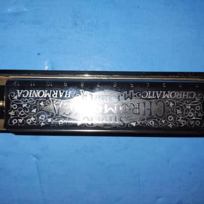 Hohner Chromonica 270/48 Harmonica in Key of D - Chrome image 1