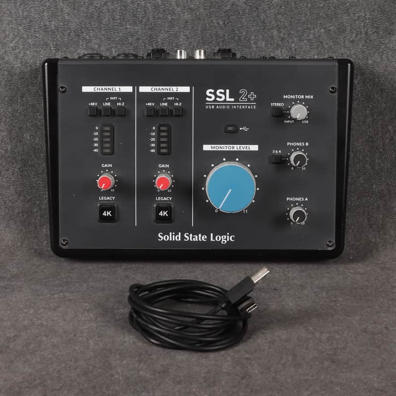 Solid State Logic SSL2+ USB Audio Interface - 2nd Hand (169924) image 1