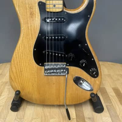 Fender 1979 Natural Stratocasterr Guitar image 1