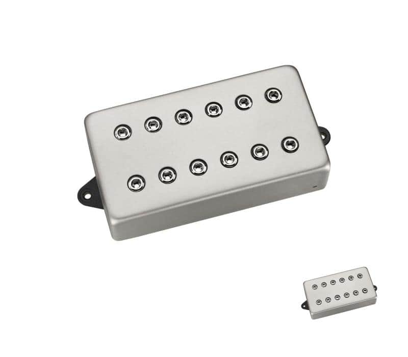 New - DiMarzio DP259 JAKE SIGNATURE MODEL TITANTM BRIDGE, F-Spaced, Satin Nickel Cover image 1