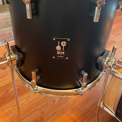 Sonor SQ1 Drum Set - GT Black - 20,10,12,14 used excellent birch made in Germany image 6