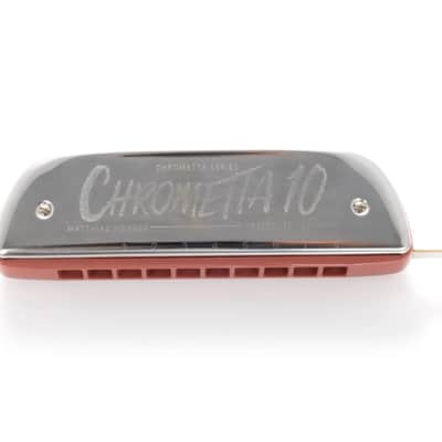 Hohner Chrometta 10 Color Key of C image 5
