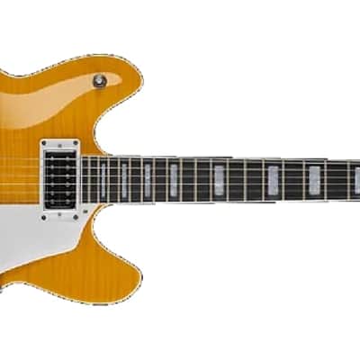 Hagstrom SUVIK-DDL Super Viking Semi-Hollow 2023 - Dandy Dandelion image 1