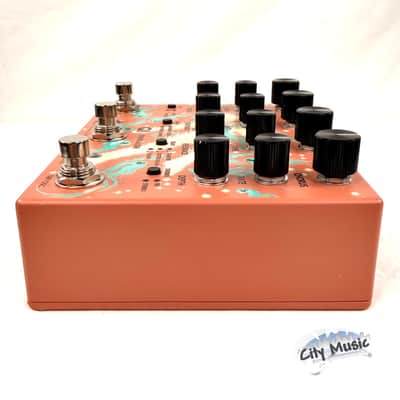 Used Walrus Audio Qi Etherealizer Multi Effects Guitar Pedal Terracotta ♪ image 5