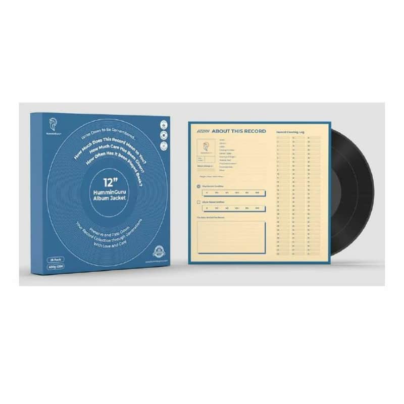 HumminGuru HumminGuru 12" Vinyl Record Card Album Jackets (400...