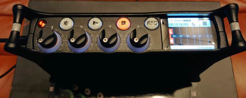 Sound Devices MixPre-6 II Audio Recorder / Mixer / USB Audio Interface 2020 - Black image 1