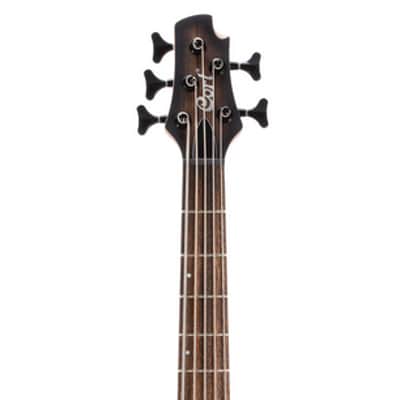 Cort C5 Plus OVMH  Artisan Series C5 Plus 5-String Bass – Antique Brown Burst image 24