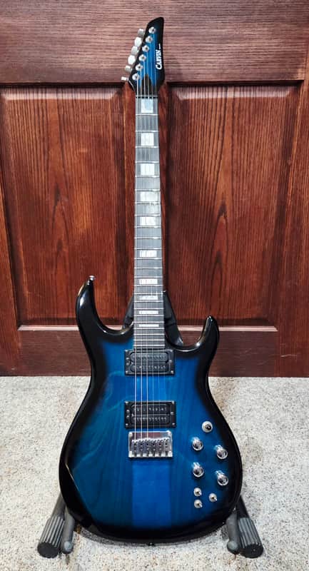 Carvin DC400 Custom Build - Transparent Blue Burst image 1
