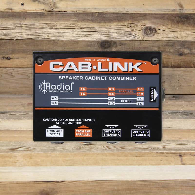 Open Box Radial Engineering Cab-Link Speaker Cabinet Merger image 1