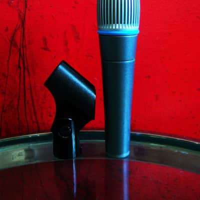 Vintage 1990's Shure BETA 57 Supercardioid Dynamic Microphone Low Z U.S.A w accessories SM57 SM58 Guns & Roses image 13