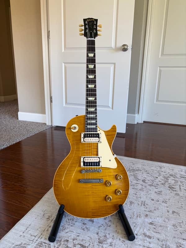 2025 Gibson Custom Shop 1959 Les Paul (R9) - Murphy Lab Ultra Light Aged - Sandy - 8.43lbs (Like New) image 1