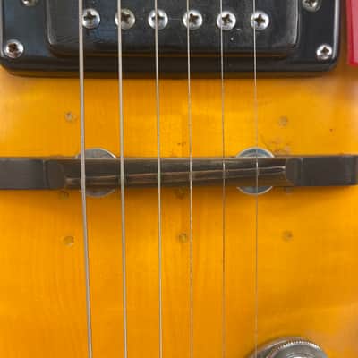 Univox U1825 Coily Hollowbody Electric Guitar Sunburst image 4