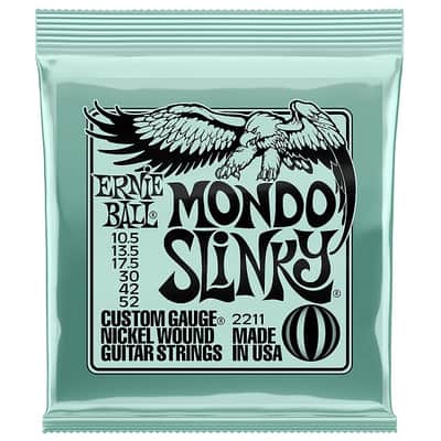 ERNIE BALL 2211 Slinky Nickel Mondo 105-52 Saiten für E-Gitarre image 1