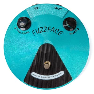 Dunlop JHF1 Jimi Hendrix Fuzz Face Distortion Effects Pedal with Tuner image 2