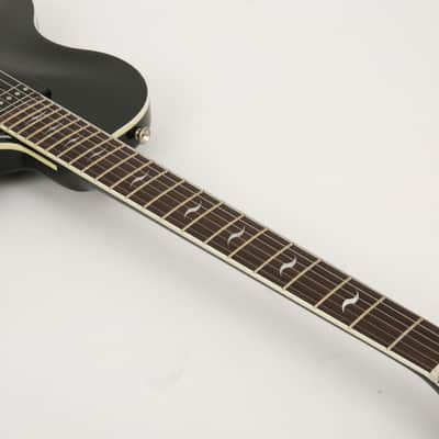 VOX Series SSC-55 Black Single Cutaway Mahogany Maple Top Electric Guitar image 15