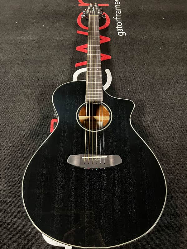 Breedlove ECO Rainforest S Concert CE Acoustic-Electric Guitar -  African Mahogany - Midnight Blue image 1