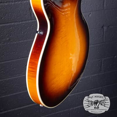 Guild Starfire IV USA Corona Sunburst Semi-Hollow Electric Guitar w/ HSC image 8