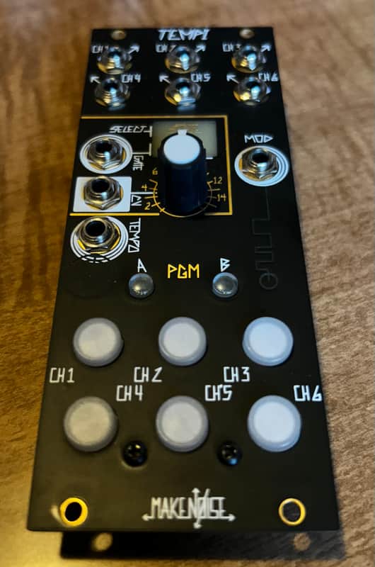 Make Noise Tempi Module 2008 - Present - Black | Reverb
