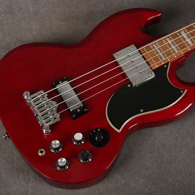 Epiphone EB-3 SG Bass - Cherry - 2nd Hand image 11