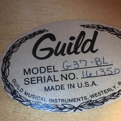 Guild G37 BL 1977 Blond image 11
