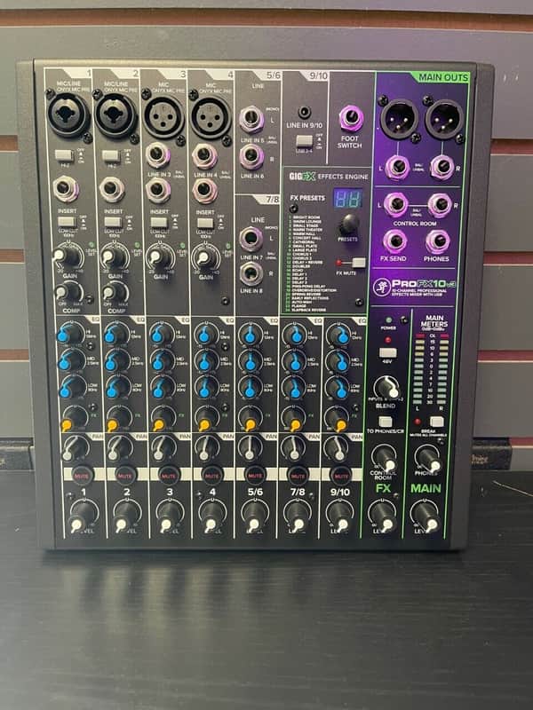 Mackie ProFX10v3 10-Channel Professional Effects Mixer w/ USB -Mint-In-Box- -Fast & Free Shipping! image 1