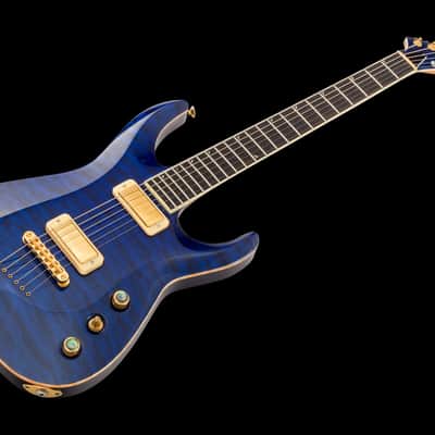 Jackson USA Soloist SLAT-M - Transparent Blue image 14