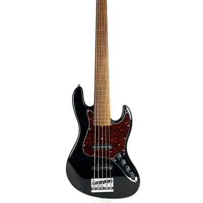 Sadowsky MetroExpress 21-Fret Vintage J/J 5st. Fretless 2023 - Gloss Black image 7
