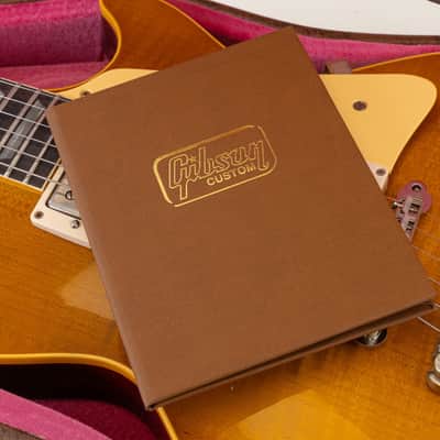 Gibson Custom Shop 1959 Les Paul Standard Reissue VOS Electric Guitar, Rosewood Fingerboard, Dirty Lemon image 22