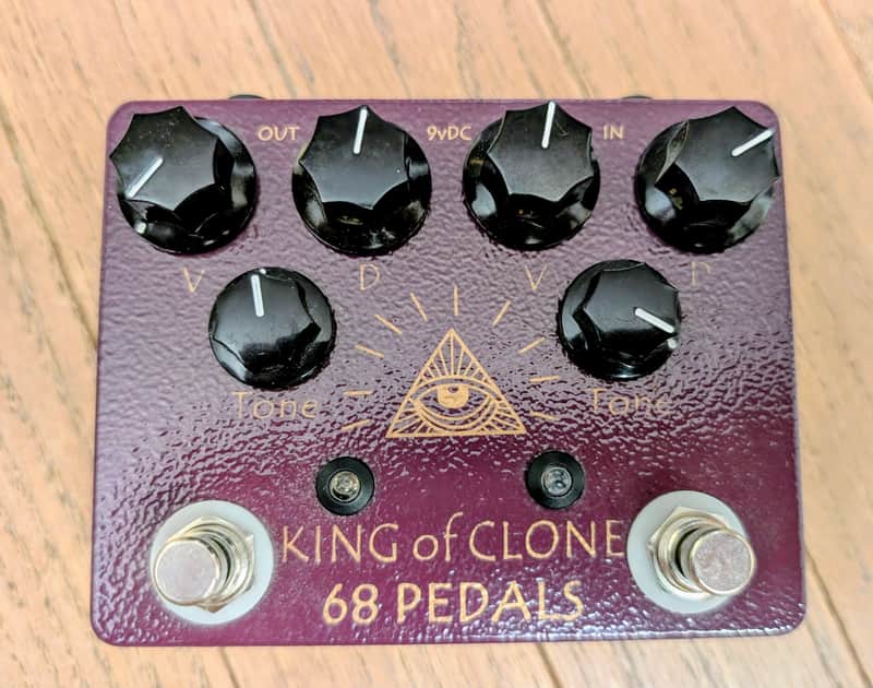 68 Pedals King of Clone Dual Overdrive/Boost image 1