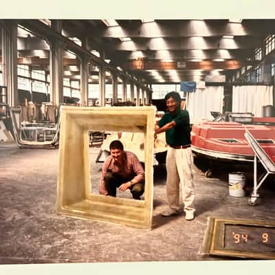 Yamamura Churchill Ariadne – Pair of Empty Speaker Cabinets – Hand-Made Maple – Extremely Rare – For Restoration / Collectors image 2