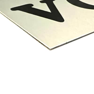 Vox Continental organ reproduction logo nameplate (reversed) image 2