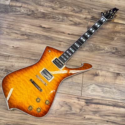 Greco GM-CST QM Amber 2026 - Quilted maple amber sunburst image 2