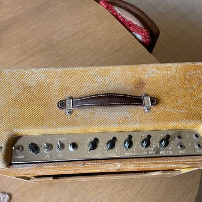 1956 Fender Super 5E4 Narrow Panel 18-Watt 2x10" image 7