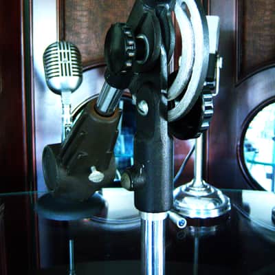Vintage rare 1960's Atlas Sound BS-36W "Professional" Chrome floor stand w boom arm SW1 and CH1 accessories MS25 MS10C MS12C # 1 image 10