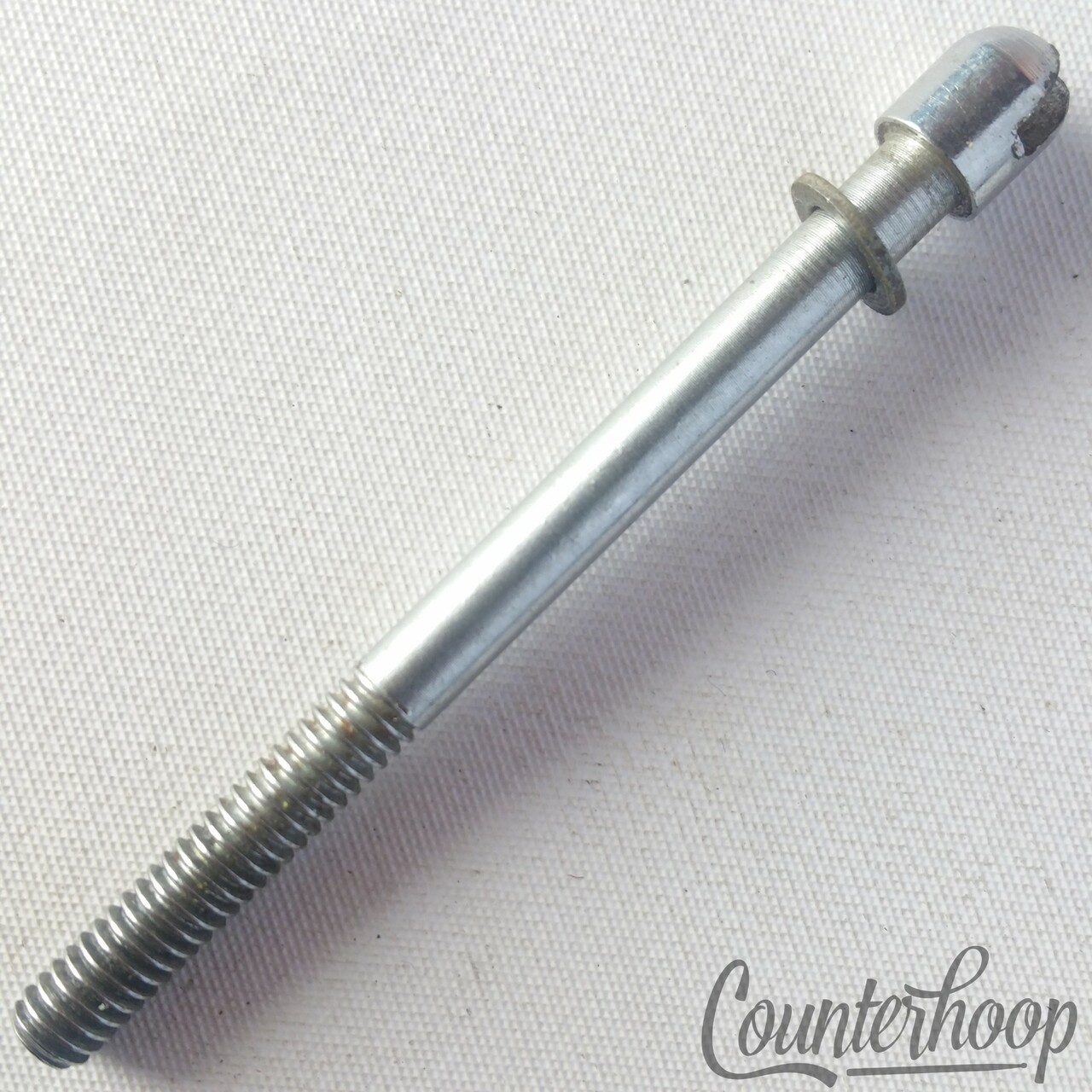 Ajax 2 3/4"Slotted Tension T-Rod Snare/Tom Drum UK Vintage 60s Tensioner Chrome — main photograph