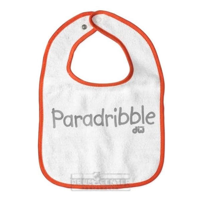DW Infant Snap Bib, Orange image 1