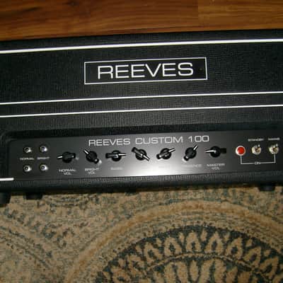 Reeves Custom 100 - 100W Amplifier Head image 1