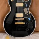 2017 Gibson Les Paul Custom Black Beauty Ebony - Gold Hardware