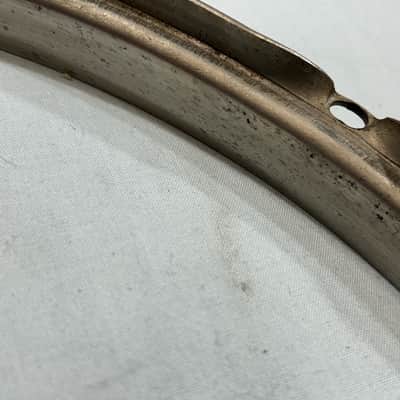 Ludwig 14"/8 lug Stick Chopper Steel Hoop (TDG-HP-1166) 50's - nickel plated image 9