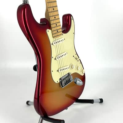 2010 Fender American Deluxe Stratocaster – Sunset Metallic image 6