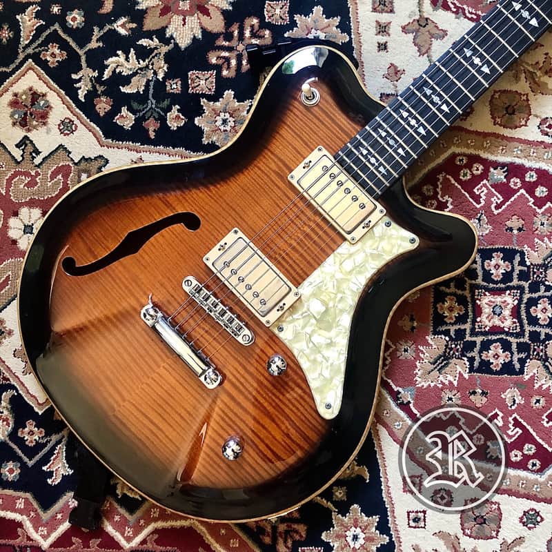 Framus Tennessee Custom 2003 AAAA Flamed Maple Mahogany Ovangkol Seymour Duncan image 1