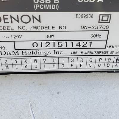Denon Dn-s3700 Cdj Player image 4
