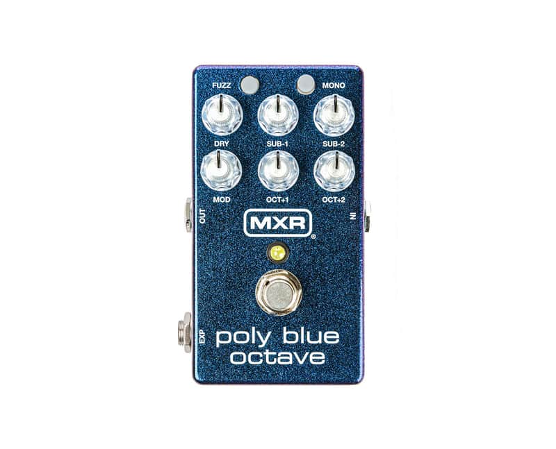 MXR M306 Poly Blue Octave Pedal - Open Box image 1